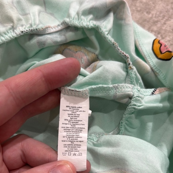 Mint Green Dress with Fun Food Print - Picture 3 of 3